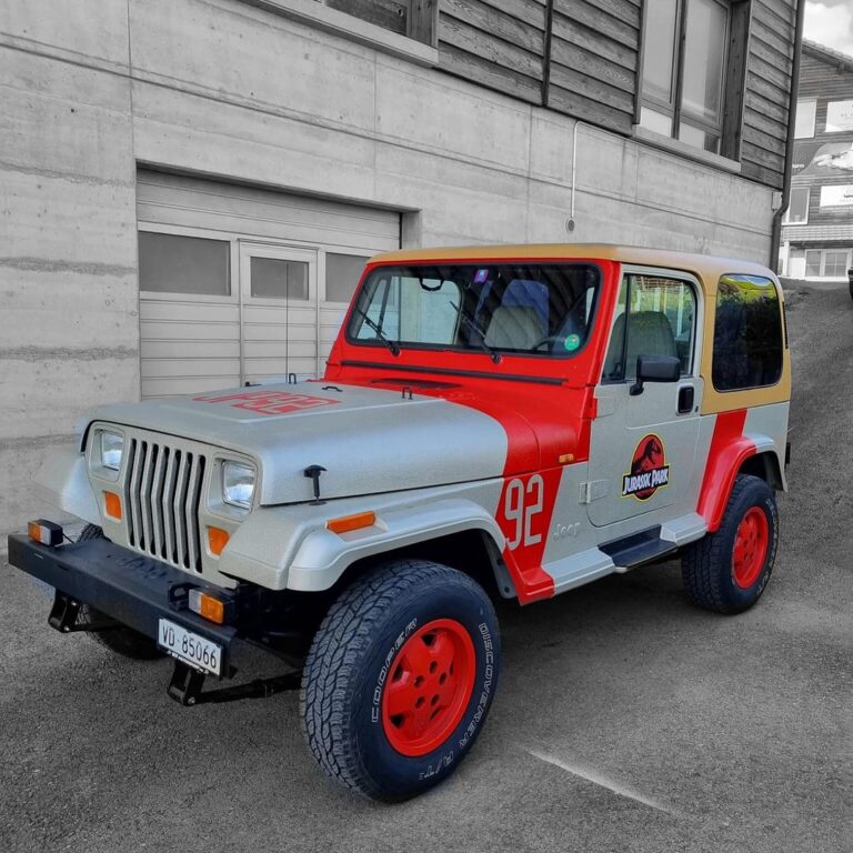 Notre Jeep YJ Jurassic Park