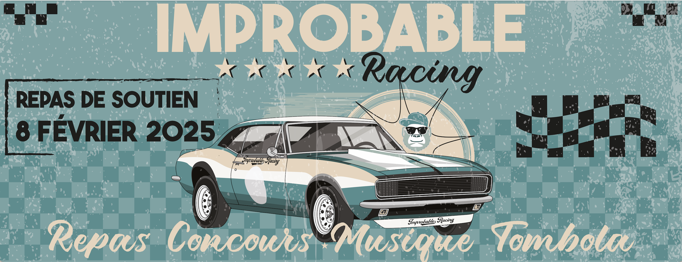 Repas de soutien Improbable Racing